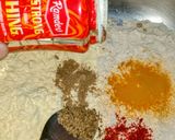 मिस्सी रोटी और चटपटी आलू की सब्जी रेसिपी चरण 1 फोटो