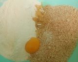 صورة لخطوة 2 من وصفة حلوة الجلجلان المعسلة 😋😋😋