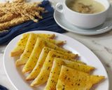 Foto langkah ke 3 dari resep Garlic Bread Roti Tawar.