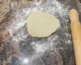 A picture of step 4 of Emilys Easiest Flat Breads.