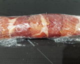 Foto del paso 1 de la receta: Rape envuelto en jamón al horno