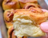 Gambar langkah 5 resipi Cinnamon rolls.