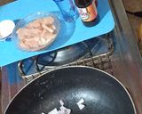 A picture of step 3 of Red & Hot sauce pasta.
