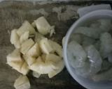Foto langkah ke 1 dari resep Udang Tumis Nanas.