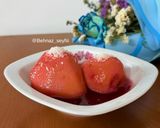 عکس مرحله 4 از دستور دسر گلابی ژله ای