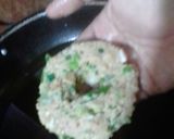 A picture of step 4 of Moong ki daal ke Baray.
