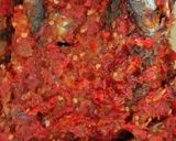 Foto langkah ke 5 dari resep Sambel ikan tongkol manis pedas.