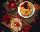 ઘેવર ગુલકંદ રબડી પારફેટ (Ghevar Gulkand Rabdi Parfait Recipe In Gujarati) રેસીપી સ્ટેપ16ફોટો