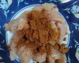 A picture of step 3 of Singaporean rice 🍚🍚.