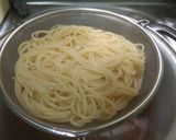 Foto langkah ke 4 dari resep Spaghetti Aglio Olio Chicken Enak dan Mudah.