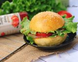 Hình bước làm 1 của món Bánh mì hamburger