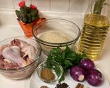 Foto langkah ke 1 dari resep Nasi Pakistan Biryani (Ayam)/Pakistani Biryani Rice (Chicken).