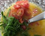 A picture of step 2 of Loaded Spanish Omelet.