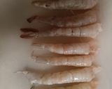 Foto langkah ke 2 dari resep Ebi Furai Gundul (Udang Goreng Tepung).