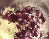 A picture of step 1 of Beetroot manchurian.