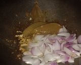 A picture of step 3 of Soya Pulao.