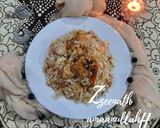 A picture of step 7 of Hyderabadi Chicken Sofiyani Kachchi Aqhni Dum Biryani.