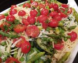 A picture of step 7 of Garlicky Vegetable Pasta.
