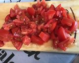 Une image de l'étape 1 de Bœuf sauté aux tomates, oignon et épices anardana.