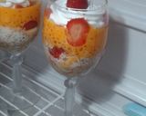 A picture of step 6 of Tapioca trifle.