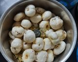 A picture of step 3 of Makhana Paan Kheer.
