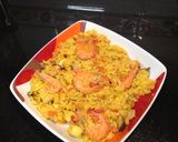 A picture of step 5 of Quick, Easy, and Budget-Friendly Paella.