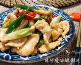 辣炒蠔油嫩雞片【5分鐘】的食譜步驟7照片