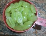 A picture of step 1 of Shahi Grapes Curry.