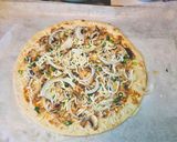 A picture of step 4 of Teriyaki That! Pizza.