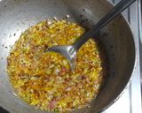 सरसों,मेथी,पालक,बथुआ का साग (Sarson,methi palak bathua ka saag recipe in Hindi) रेसिपी चरण 8 फोटो
