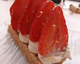Une image de l'étape 7 de Tarte aux fraises à la crème mascarpone.
