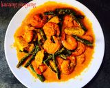 Foto langkah ke 6 dari resep Gulai udang kacang panjang.
