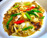 蒜苗木須白菜烏魚粉絲煲（創意料理）的食譜步驟3照片