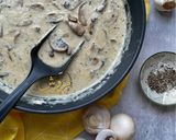 صورة لخطوة 3 من وصفة صوص الفطر الكريمي | Creamy Mushroom Sauce