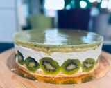 Kiwis - túrós mousse torta (Gluténmentes) recept fázis 4 fotója