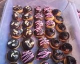 Foto langkah ke 9 dari resep Sate Donat Kentang.