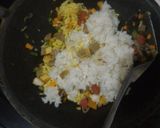 Foto langkah ke 3 dari resep Omurice (nasgor bungkus telor).