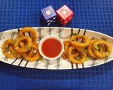 A picture of step 5 of Potato Garlic Rings.