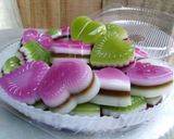 Hình bước làm 8 của món Rau câu ngũ sắc