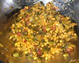 A picture of step 6 of Spring onion and boondi ki sabji.
