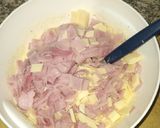 Foto del paso 3 de la receta: Tarta de jamón y queso