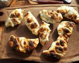 Foto del paso 4 de la receta: Empanadas a la parrilla de morcilla y mozzarella