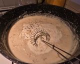 Füstölt sonkás,tormás fusilli recept fázis 3 fotója