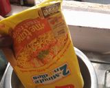 A picture of step 1 of Maggi poppers.