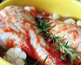 Podudzia indyka pieczone w sosie Bloody Mary (Krwawa Mary) krok przepisu 1 zdjęcie