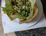 Foto del paso 5 de la receta: Ceviche de Kanikama en Maceta de Tortilla