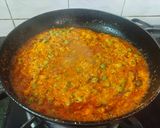 A picture of step 3 of Malai Matar Paneer.
