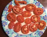 A picture of step 2 of Cheese Tomato Sandwich.