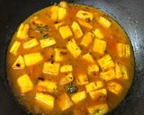 A picture of step 9 of Raw Banana Curry.
