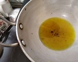A picture of step 2 of Spinach with vada # Monthly Meal Plan. Month of January.